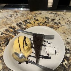 703 bar + kitchen - Flourless chocolate cake