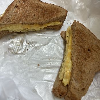 Botta Bing Bagel - Egg and cheese sandwich with wheat bread. - Bagels Near Me - Stafford, Virginia