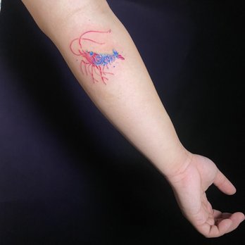 My Tattoo - Shrimp tattoo! - Tattoo Near Me - Alhambra, California My Tattoo - Shrimp tattoo! - Tattoo Near Me - Alhambra, California