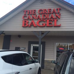 The Great Canadian Bagel - You can have soup and coffee for your lunch if you like.
