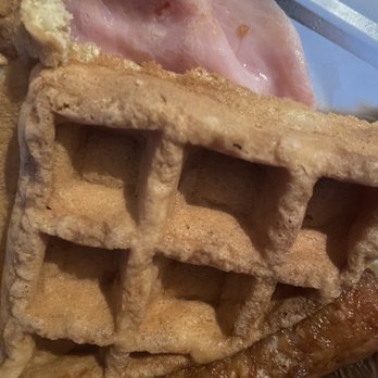 Offshore Diner - Sad. Soggy, soft waffle. I wish Yelp allowed short videos so you could see how it wiggled... - Breakfast & Brunch Near Me - Brooklyn, New York