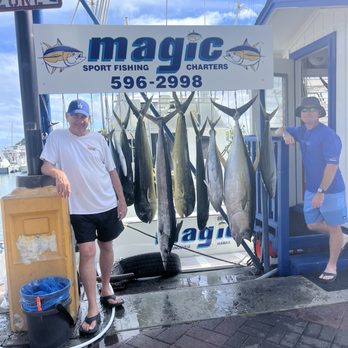 Magic Sport Fishing - Bill Fish, Yellow Fin, Tuna, Dorado and Other species... All caught on a single day!!! - Boating Near Me - Honolulu, Hawaii Magic Sport Fishing - Bill Fish, Yellow Fin, Tuna, Dorado and Other species... All caught on a single day!!! - Boating Near Me - Honolulu, Hawaii