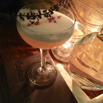 Captain Gregory's - Dying of thirst cocktail featuring singani - Cocktail Bars Near Me - Alexandria, Virginia