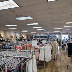 Looking toward the front of the store