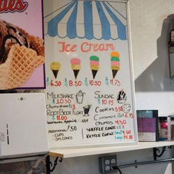 Big Rock Sweet Shop - Prices