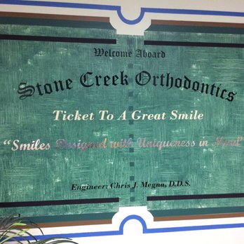 Stone Creek Orthodontics - Exam area has the cutest train theme, complete with real train that chugs along the ceiling! - Orthodontists Near Me - San Antonio, Texas