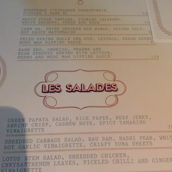 Le Garçon Saigon - Menu - Vietnamese Near Me - Hong Kong, HK