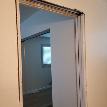 Connecting Remodeling - Damage view from inside the bathroom. - General Contractors Near Me - Los Angeles, California Connecting Remodeling - Damage view from inside the bathroom. - General Contractors Near Me - Los Angeles, California