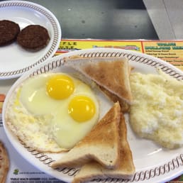 All star breakfast. Comes with waffle but I forgot take it. All star breakfast. Comes with waffle but I forgot take it.