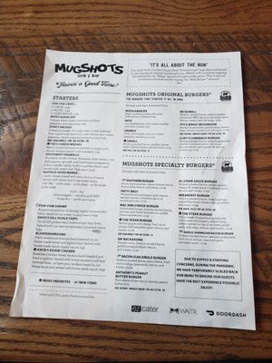 Menu photo 1 Mugshots Grill & Bar - Biloxi, MS Biloxi, MS Menu photo 1 Mugshots Grill & Bar - Biloxi, MS Biloxi, MS