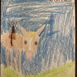 Double J Stables and Horseman's Campground - Drawing of June