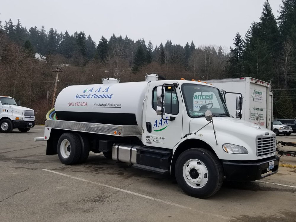 Slide of AAA Septic & Plumbing