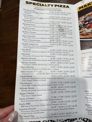 Menu photo 4 Pizzava Sparks, NV