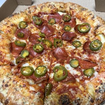 Domino's Pizza - Parmesan stuffed crust pepperoni jalapeño - Pizza Near Me - Westerly, Rhode Island Domino's Pizza - Parmesan stuffed crust pepperoni jalapeño - Pizza Near Me - Westerly, Rhode Island
