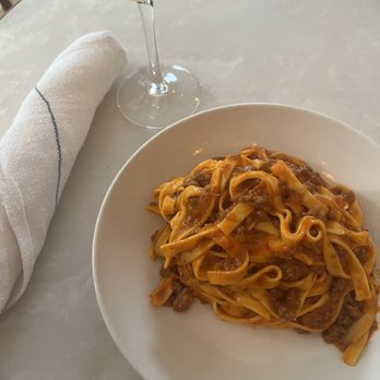 La Pecora Bianca SoHo - Tagliatelle and the lavender spritz - Mediterranean Near Me - New York, New York La Pecora Bianca SoHo - Tagliatelle and the lavender spritz - Mediterranean Near Me - New York, New York