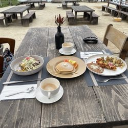 Terra Noble - Chorizo omelette and Trio Gorditas