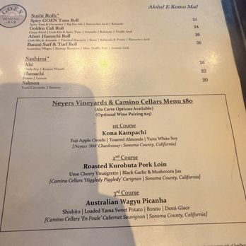 Goen Dining + Bar - Pan Asian Near Me - Kailua, Hawaii