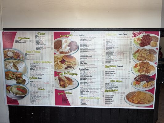 Menu photo 3 Indio's Taco House Houston, TX