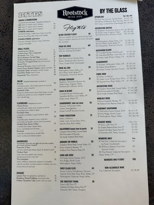 Menu photo 2 Rootstock Wine Bar Mountain View, CA