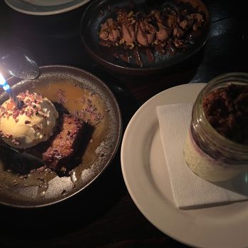 Malama Pono Restaurant - Desserts - warm French toast, world peace candy bar, inside out yuzu cheesecake - Seafood Near Me - Los Angeles, California