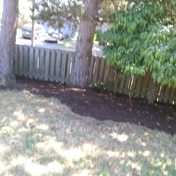 Cascade Home and Garden - Back yard mulch - General Contractors Near Me