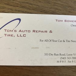 Tom's Auto Repair