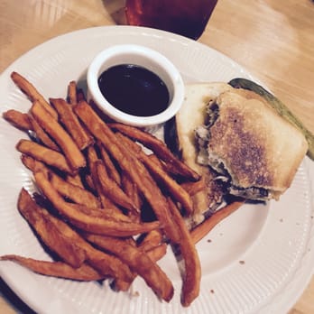 Freight House Restaurant - French Dip & Sweet Potato Fries, delish! - New American Near Me - Hartselle, Alabama Freight House Restaurant - French Dip & Sweet Potato Fries, delish! - New American Near Me - Hartselle, Alabama