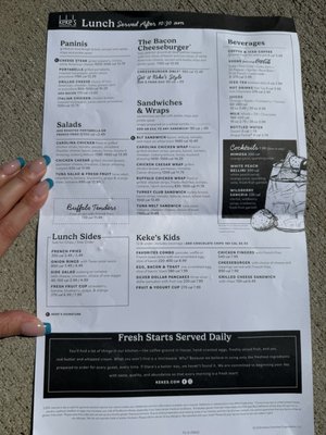 Menu photo 7 Keke's Breakfast Cafe Clarksville, TN Menu photo 7 Keke's Breakfast Cafe Clarksville, TN