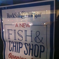 Rocl Salt & Vinegar - Opening soon! Hipster fish and chips AND it's licenced!