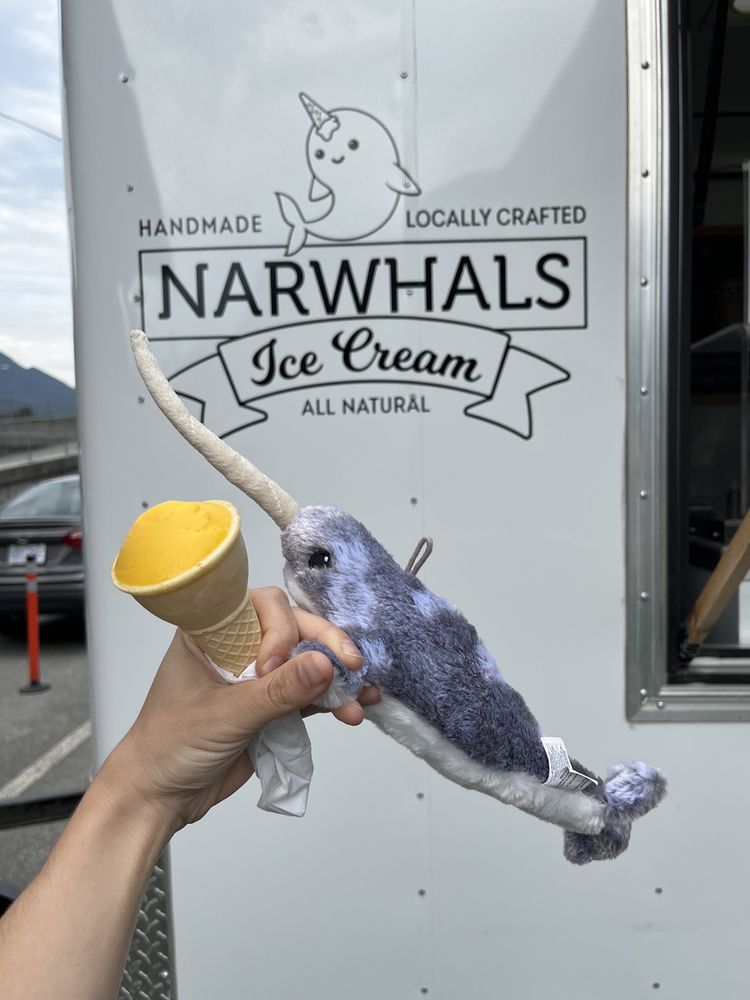Narwhals Ice Cream Logo