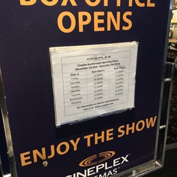 Box Office hours Box Office hours