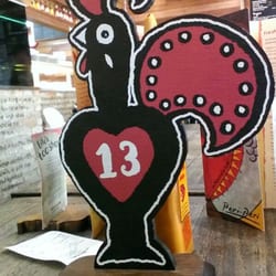 Nandos - Table number chicks