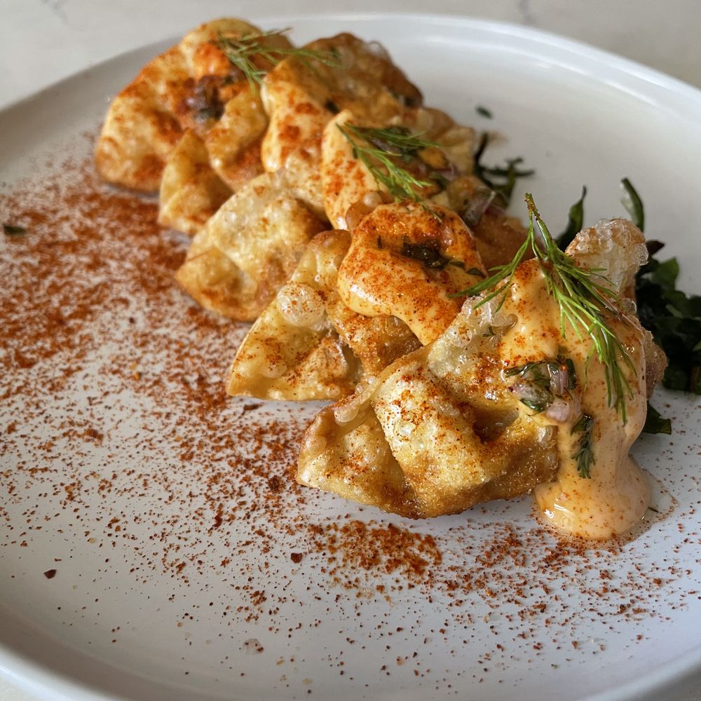 Black Ruby - Larb Pork Dumplings - Asian Fusion Near Me - Cambridge, Massachusetts Black Ruby - Larb Pork Dumplings - Asian Fusion Near Me - Cambridge, Massachusetts