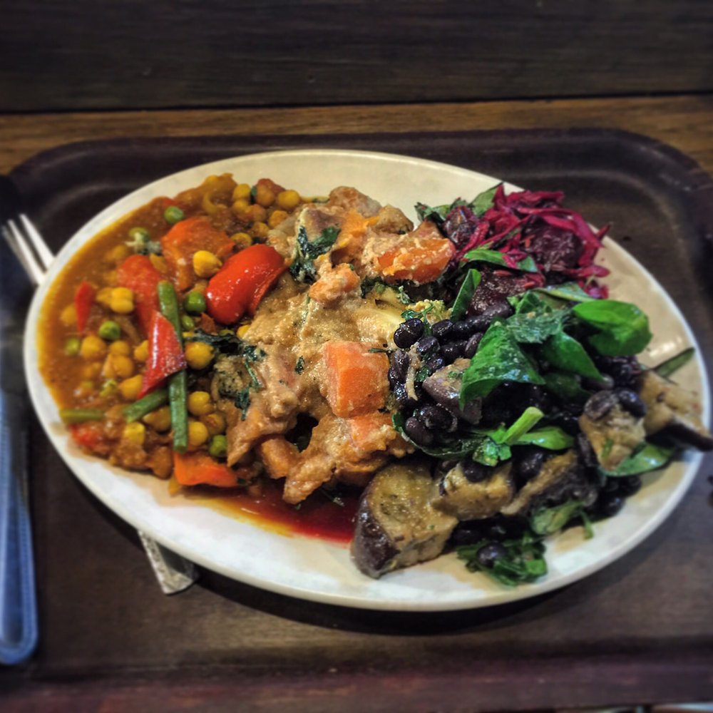Cornucopia - Casserole and chickpea curry (€14) - Vegan Near Me - Dublin, D