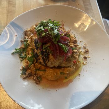 Duck Press - Marinated Grilled Cauliflower (V) - Wine Bars Near Me - South Kingstown, Rhode Island