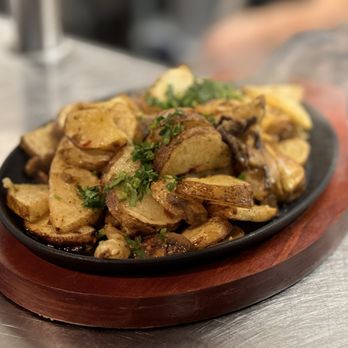 MaaMa by Cheese and Bread - Fried Potato With Mushroom - Georgian Near Me - Norwalk, Connecticut MaaMa by Cheese and Bread - Fried Potato With Mushroom - Georgian Near Me - Norwalk, Connecticut