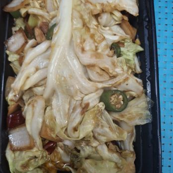 Sichuan Spicy Factory - Sautéed cabbage with garlic ($13.99) - Chinese Near Me - Chino, California Sichuan Spicy Factory - Sautéed cabbage with garlic ($13.99) - Chinese Near Me - Chino, California