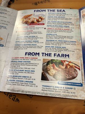 Menu photo 4 Bubba Gump Shrimp Anaheim, CA