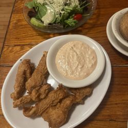 Whole In the Wall - 1502. Chicken Tenders 1503. House Salad