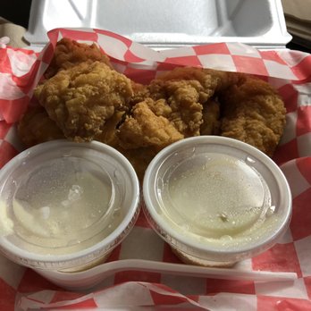 Chicken Coop - Fried cod pieces with tartar sauce - Chicken Wings Near Me - Grand Rapids, Michigan