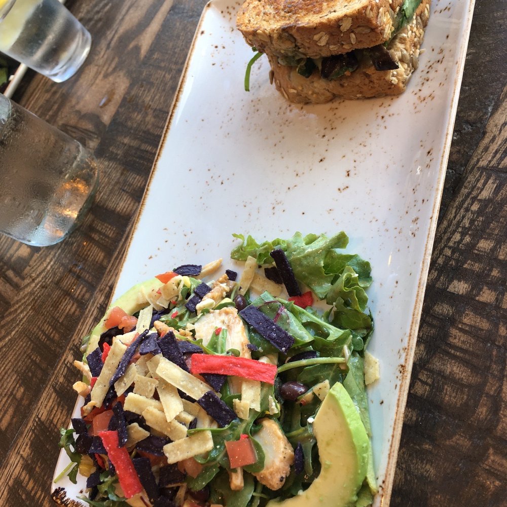 First Watch - Lunch combo $7.95 chicken avocado salad and veggie sandwich - Breakfast & Brunch Near Me - Melbourne, Florida First Watch - Lunch combo $7.95 chicken avocado salad and veggie sandwich - Breakfast & Brunch Near Me - Melbourne, Florida