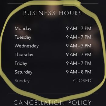 Stellar Aesthetics and Academy - Business hours posted on website. - Aestheticians Near Me Stellar Aesthetics and Academy - Business hours posted on website. - Aestheticians Near Me