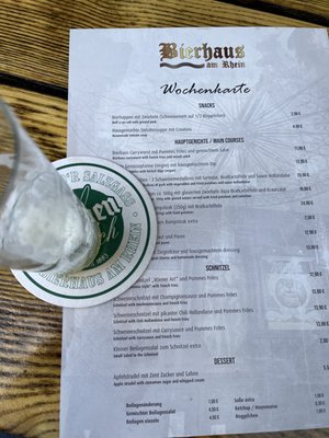 Menu photo 1 Bierhaus am Rhein Cologne, NW Menu photo 1 Bierhaus am Rhein Cologne, NW