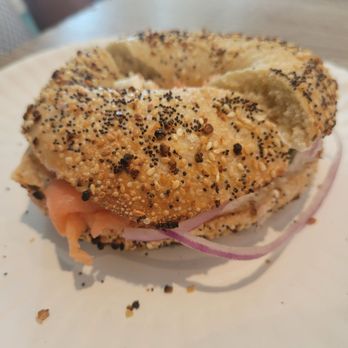 Marathon Bagel - Everything bagel with lox - Sandwiches Near Me - Marathon, Florida