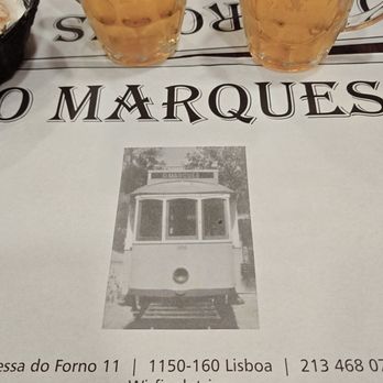 O Marques - Beers and placemat - Cafes Near Me - Lisbon, 11