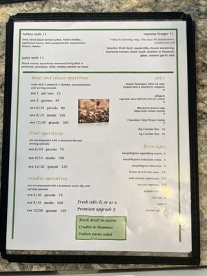 Menu photo 2 Aperitivo Abilene, TX