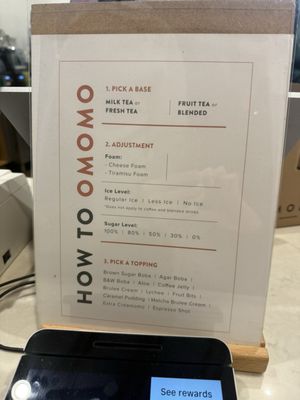 Menu photo 1 OMOMO Tea Shoppe Irvine, CA
