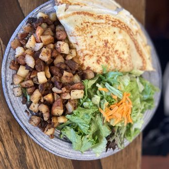 Crepevine Restaurants - Tuscany Crepe with potatoes - Creperies Near Me - San Francisco, California