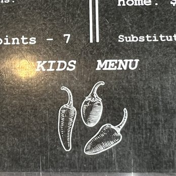 All Favorites Cafe - This is NOT the kids menu.    Funny, though.   This is the bottom of their menu.  Definitely kid friendly. - Breakfast & Brunch Near Me - Providence, Rhode Island