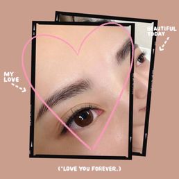 3D eyebrow tattoo